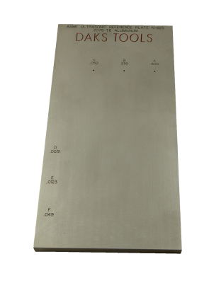 NDT CALIBRATION BLOCK