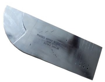 PHASED ARRAY UT IIW-TYPE A BLOCK - DAKS Tools NDT Calibration Standard