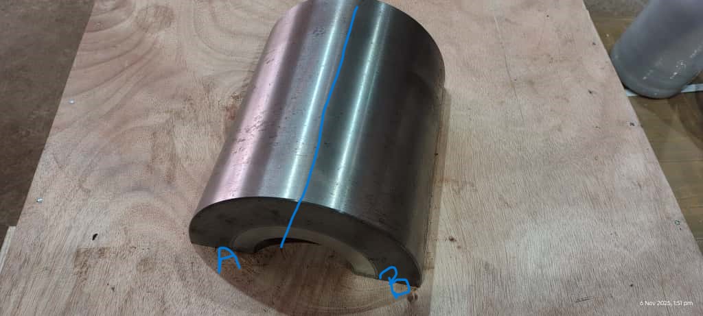 PAUT- ASME TYPE PIPING CALIBRATION BLOCK  - DAKS Tools NDT Calibration Standard