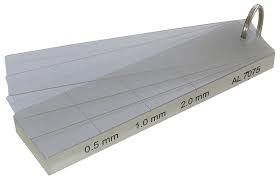 3 NOTCH EDDY CURRENT STANDARD TEST BLOCK