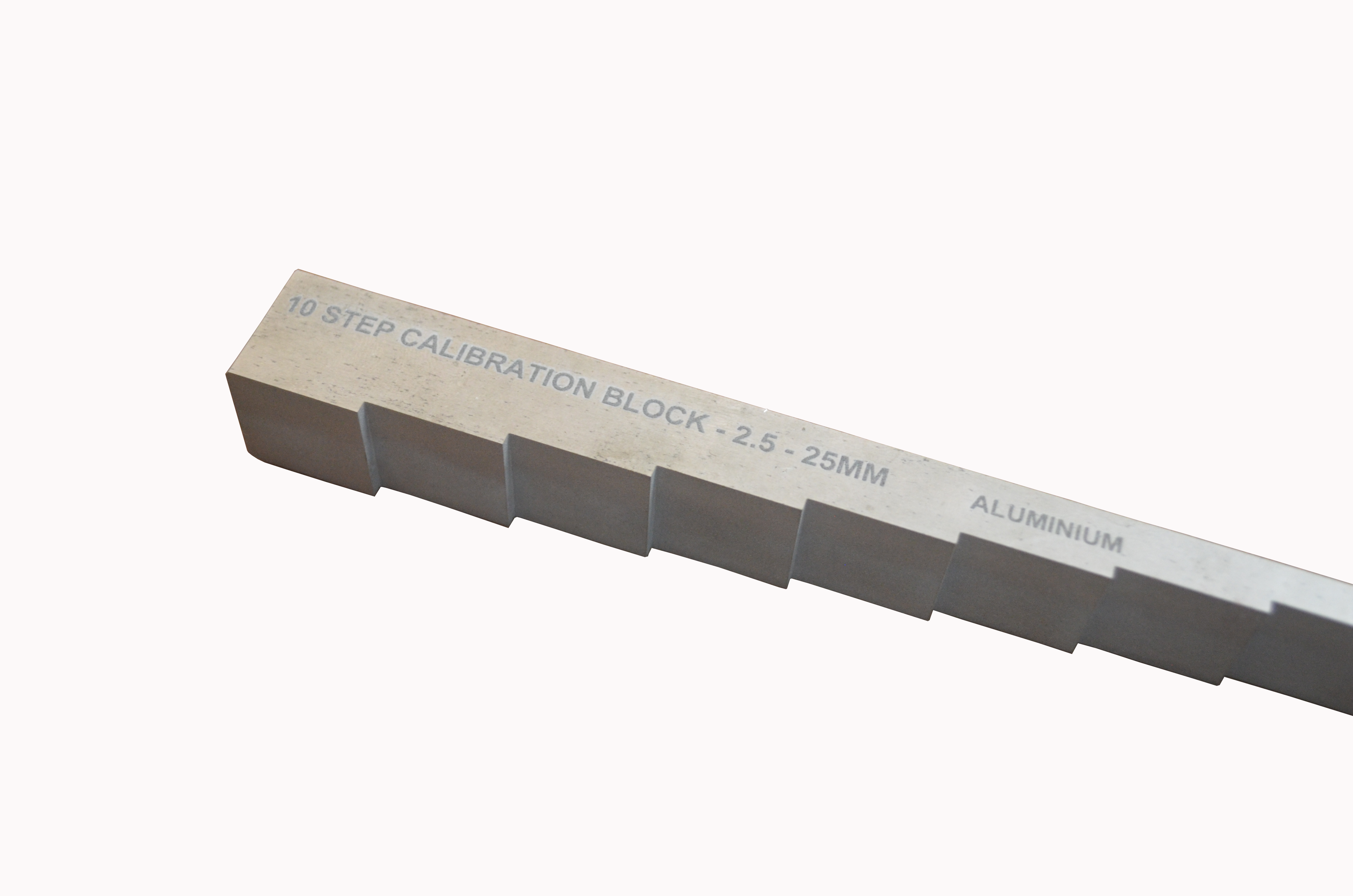 10 STEP UT CALIBRATION BLOCK METRIC VERSION - DAKS Tools NDT Calibration Standard