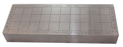 30 FBH RESOLUTION REFERENCE BLOCK METRIC VERSION - DAKS Tools NDT Calibration Standard
