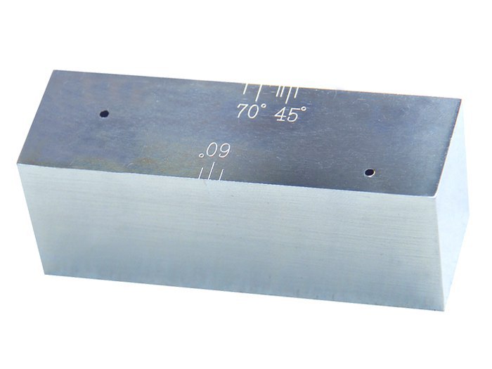 SENSTIVITY CALIBRATION BLOCK - DAKS Tools NDT Calibration Standard